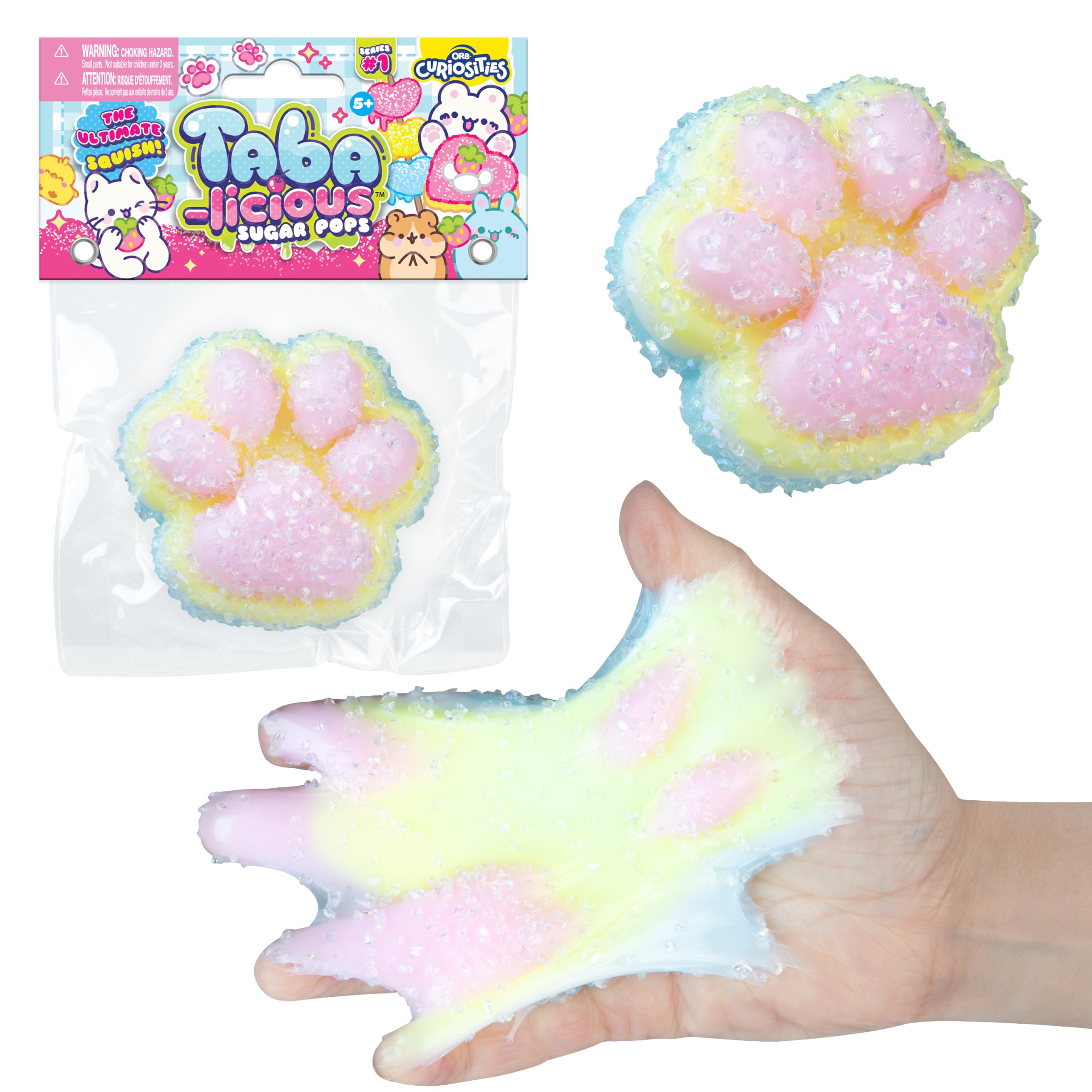 Amazon.com: ORB Tabalicious Sugar Pops TABA Rainbow Cat Paw